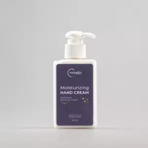Парфюмированный крем для рук с шиммером Swanky Stamping